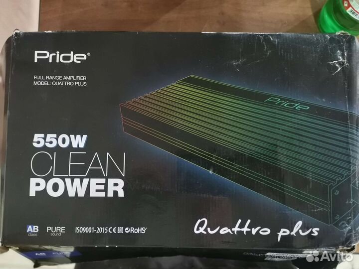 Усилитель Pride Quattro Plus