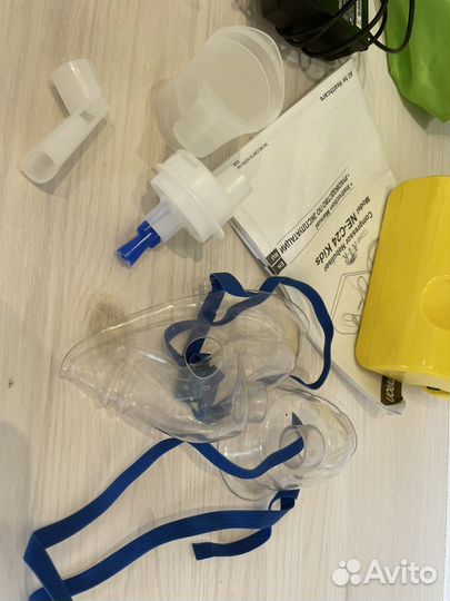 Ингалятор omron kids ne-c24 полный комплект