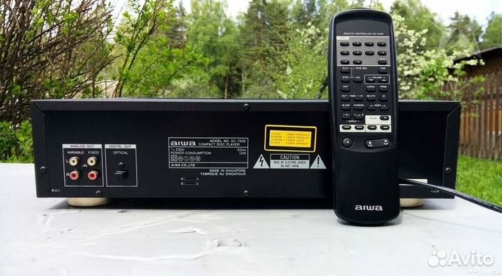 Проигрыватель компакт дисков aiwa XC-550