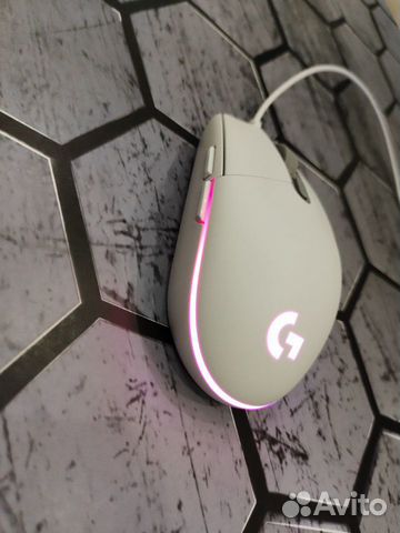 G102 Logitech игровая мышка белая новая объявление продам