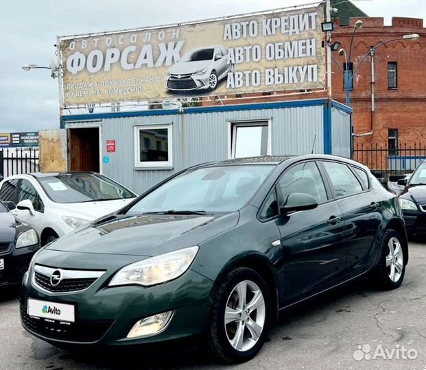 Opel Astra 1.6 AT, 2011, 134 450 км