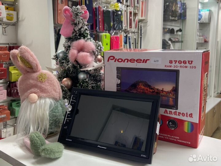 Автомагнитола Peoneer 7” 8706U (новая,гарантия)