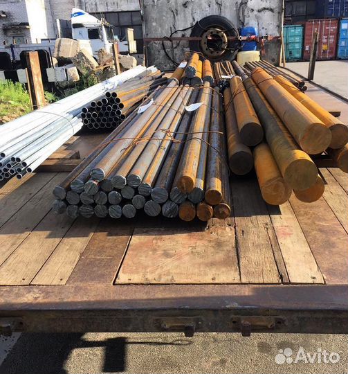 Горячекатаный круг из конструкционной сортовой стали 110, марка Ст45