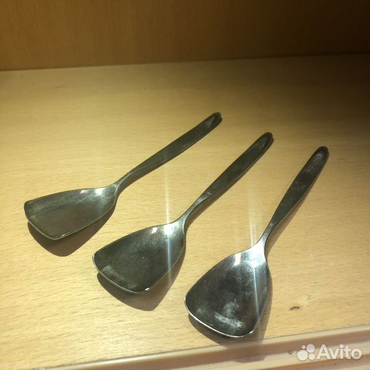 Посеребренные ложки совочки. Германия. WMF