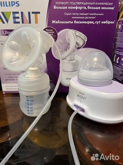 Молокоотсос avent электрический