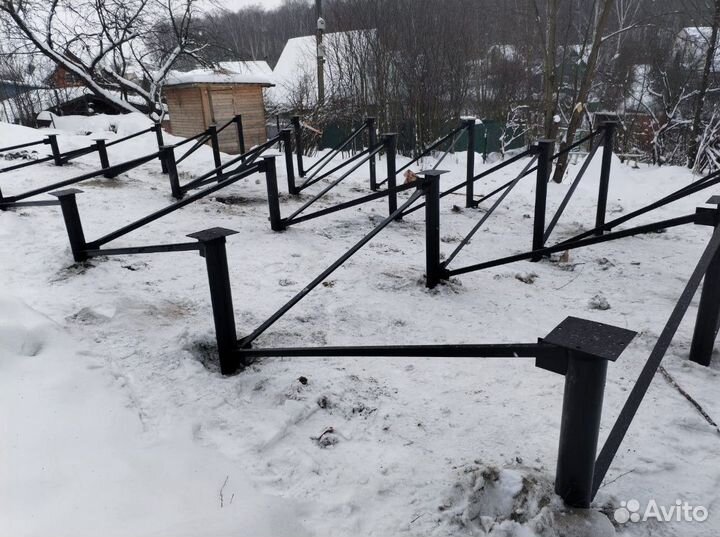 Винтовые сваи под ключ