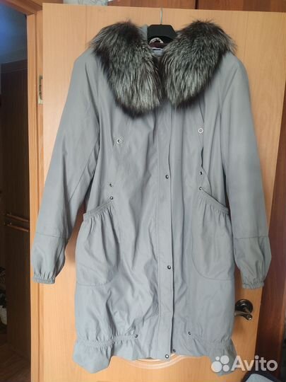 Полупальто зимнее 54р