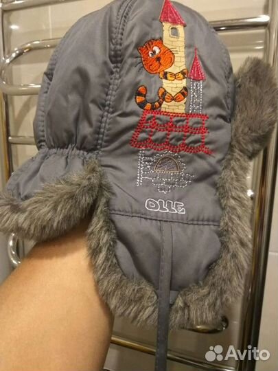 Шапка зимняя для мальчика