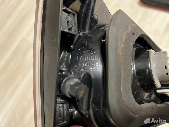 Фонари задние Hyundai Santa fe CM