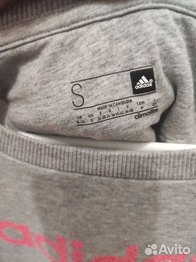 Свитшот женский adidas размер s