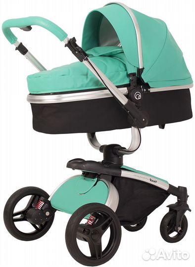 Коляска 2 в 1 Rico Nest Aguamarine