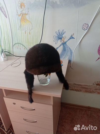 Шапка норковая женская