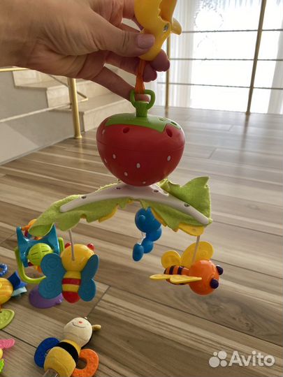 Игрушки подвесные,погремушки пакетом