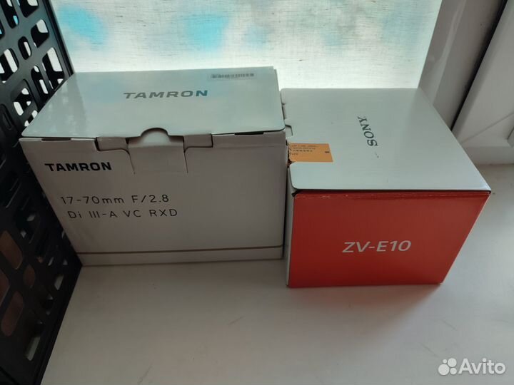 Фотоаппарат sony zv e10 + Tamron 17-70 + допы