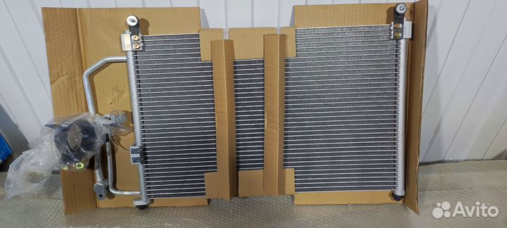 Радиатор кондиционера daewoo/chevrolet lanos 97