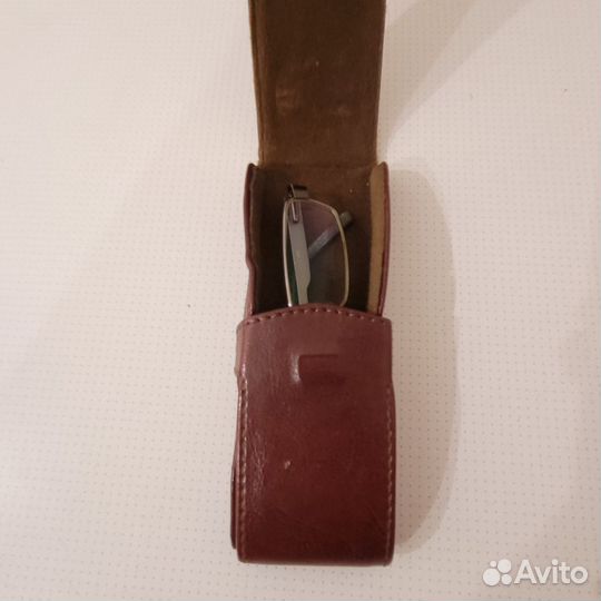 Футляр для очков кожаный очки