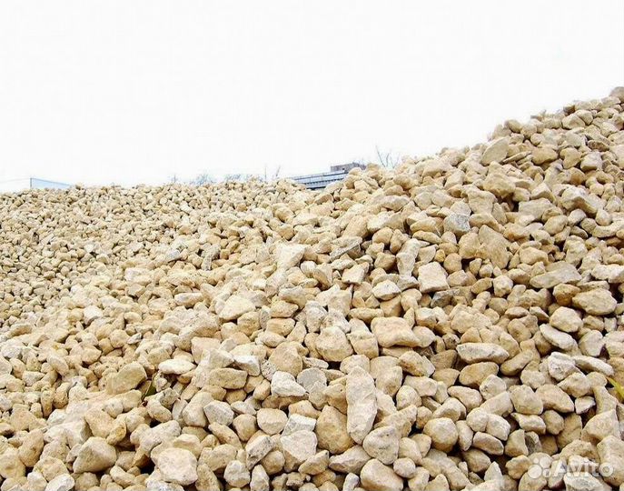 Щебень крупный