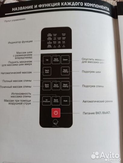 Массaжнoe кpесло fiji