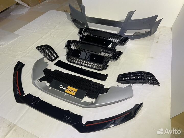 Audi A5 8T B8 дорестайлинг передний бампер RS