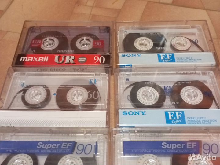 Аудиокассеты одним лотом
