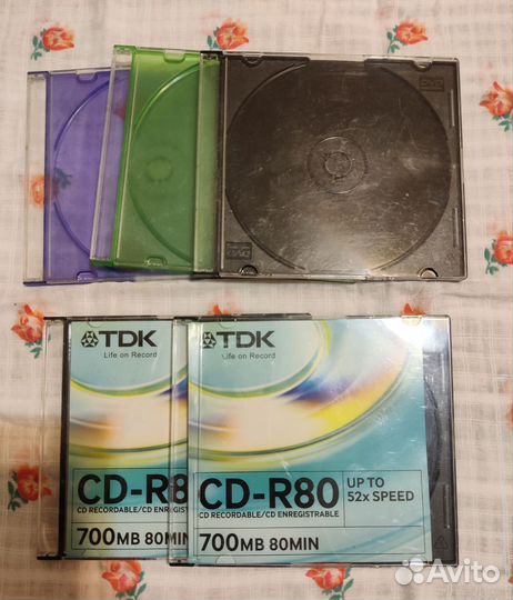 Коробки для dvd и CD дисков