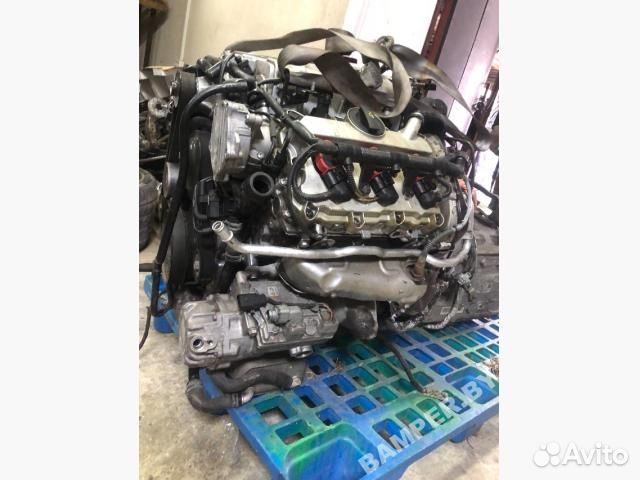 Двигатель к Volkswagen Touareg, 2016 г. 4.0 л, бен