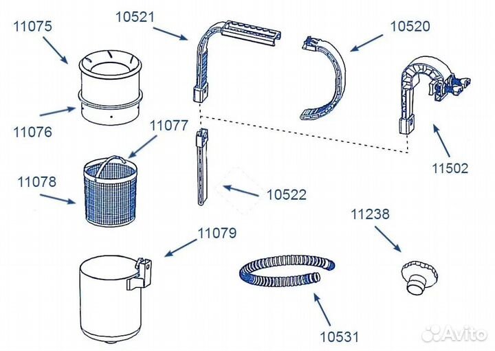 Скиммер навесной