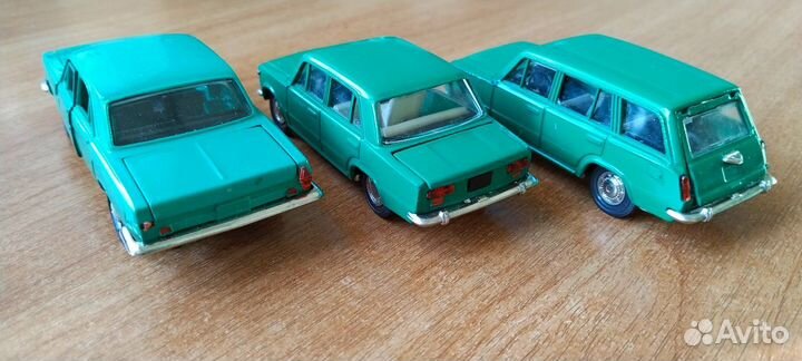 Коллекция Машинки 1:43 СССР Лада, Москвич, Волга