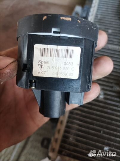 Переключатель света фар Porsche Cayenne 7l5941531c