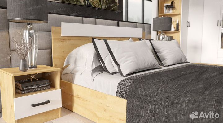 Спальный гарнитур Эко дуб вотан