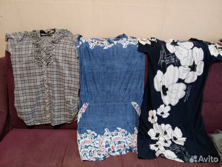 Вещи женские пакетом 52-54