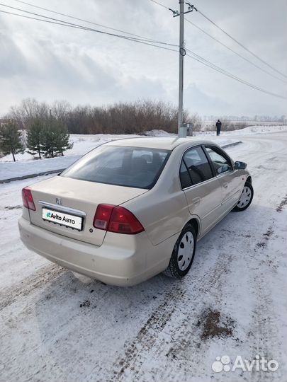 Honda Civic 1.5 AT, 2001, 215 000 км