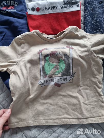 Одежда пакетом для мальчика 80 86