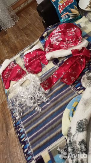 Костюм деда мороза на подростка