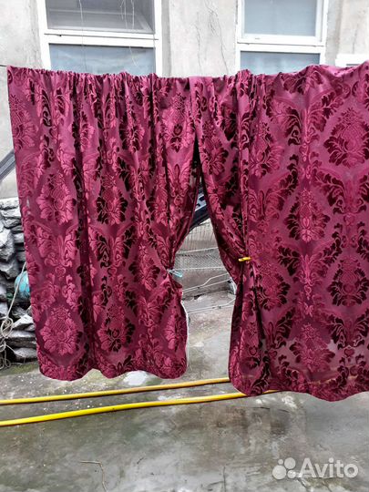 Шторы и занавески бу