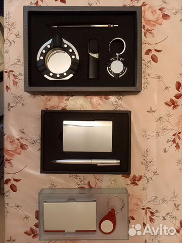 Наборы подарочные визитница, ручка