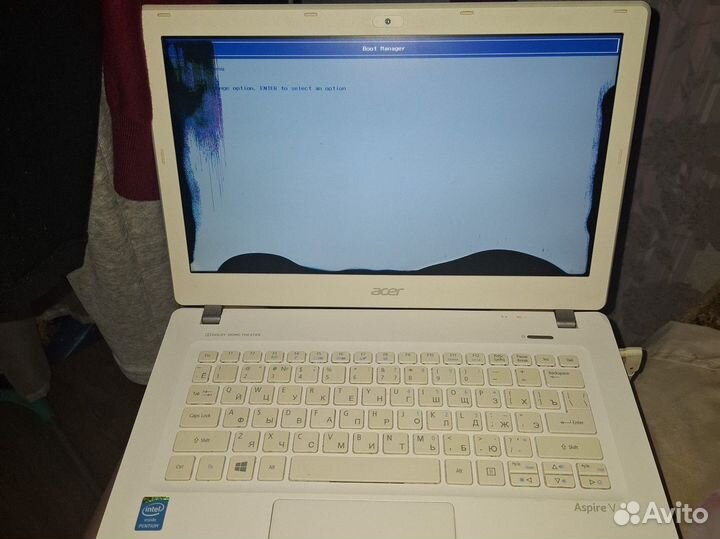 Ноутбук acer на запчасти