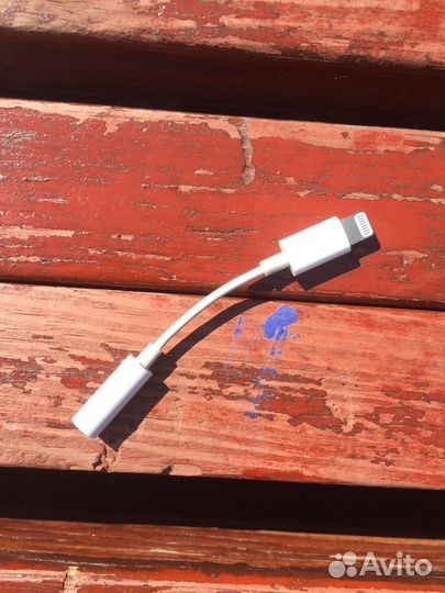 Переходник lightning 3.5 jack