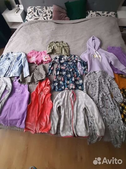 Вещи пакетом на девочку 104 размер