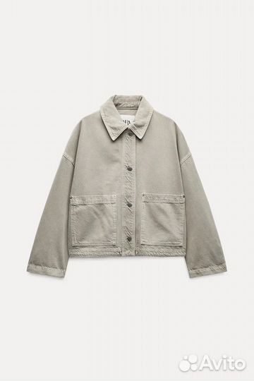 Куртка рубашка zara новая