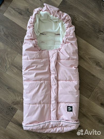 Зимний конверт в коляску мимими