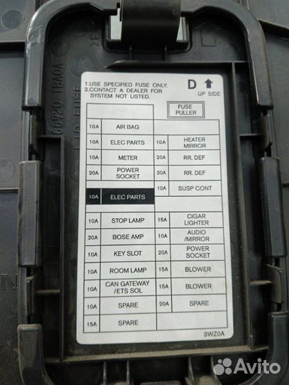 Обшивка салона левая Infiniti Qx70 S51 VQ37VHR