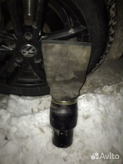 Пневмобаллон передний на фольцваген туарег