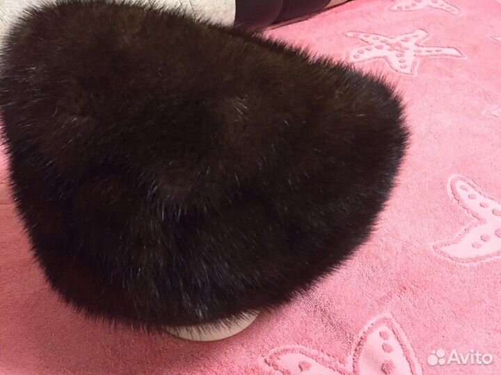 Шапка норковая женская