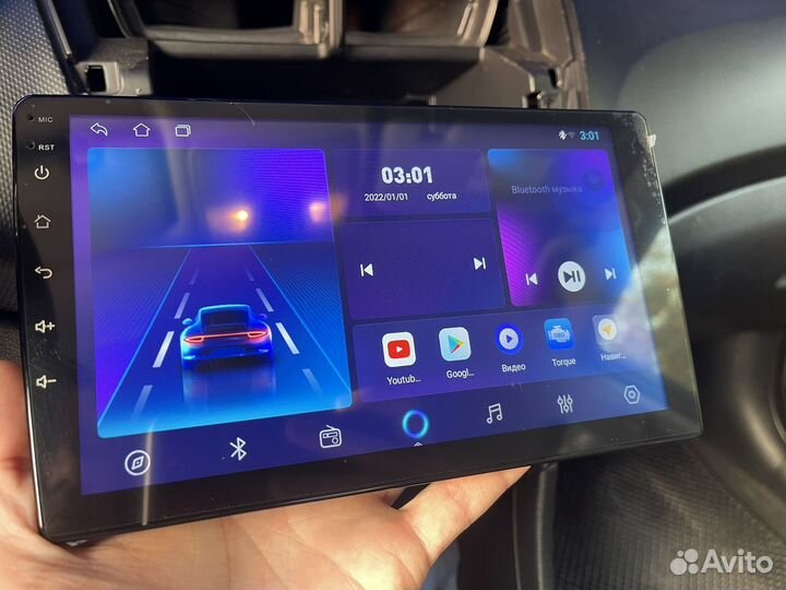 Магнитола 2 din android 9 дюймов
