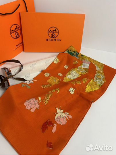 Кашемировый платок Hermes