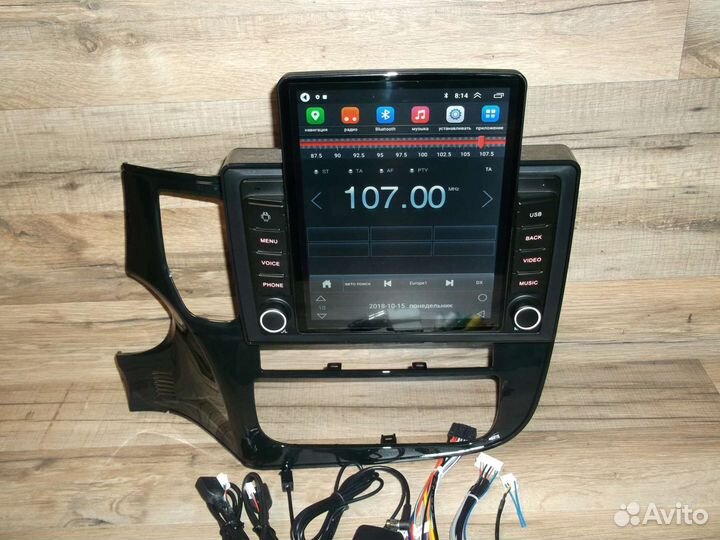 Магнитола Mitsubishi Outlander 3 Tesla Android