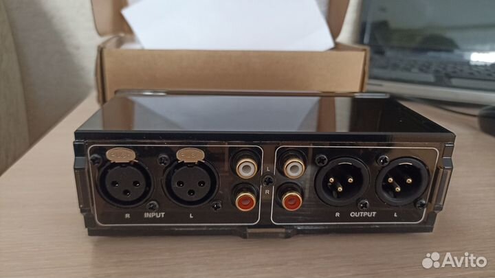 Регулятор громкости с переключателем RCA-XLR