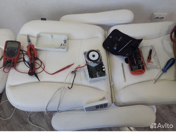 Ремонт косметологических педикюрных кресел