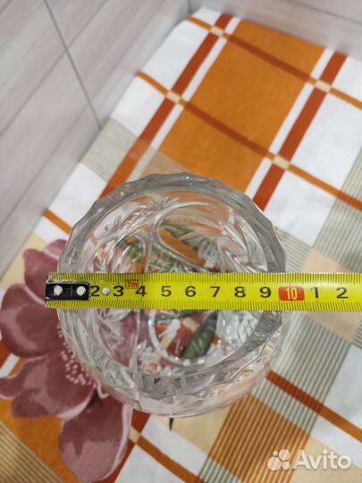 Ваза хрустальная СССР